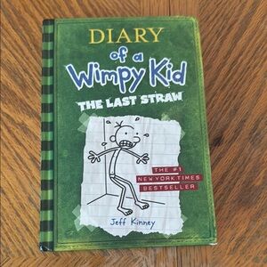 Diary of a Wimpy Kid: The Last Straw - Green Cover